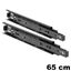 Immagine di guide accuride 3832 cm  65 z.nero telescopiche 45 kg                                                                                           