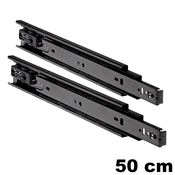 Immagine di guide accuride 3832 sc cm  50 z.nero self closing portata 45/50kg                                                                                           