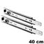 Immagine di guide accuride 3832 do lockout cm  40 zincato telescopiche 50 kg                                                                                           