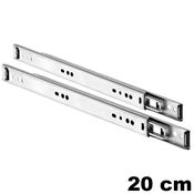 Immagine di guide accuride 2601 miniguide cm  20 zincato telescopiche 16 kg                                                                                           