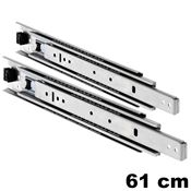 Immagine di guide accuride 3301 laterali cm  61.0 zincato telescopiche 68 kg                                                                                           