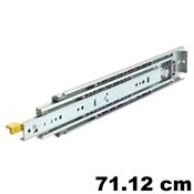 Immagine di guide accuride 9308 max heavy cm  71,12 sx zin telesc. 261 kg. c/bloc                                                                                           