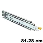 Immagine di guide accuride 9308 max heavy cm  81,28 dx zin telesc. 256 kg. c/bloc                                                                                           