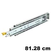 Immagine di guide accuride 9308 max heavy cm  81,28 sx zin telesc. 256 kg. c/bloc                                                                                           