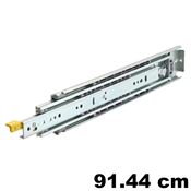 Immagine di guide accuride 9308 max heavy cm  91.44 sx zin telesc. 248 kg. c/bloc                                                                                           