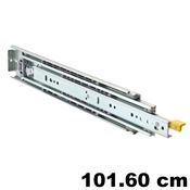 Immagine di guide accuride 9308 max heavy cm 101.60 dx zin telesc. 237 kg. c/bloc                                                                                           