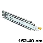 Immagine di guide accuride 9308 max heavy cm 152.40 dx zin telesc. 182 kg. c/bloc                                                                                           