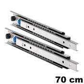 Immagine di guide accuride 5321 heavy cm  70 zincato telescopiche 110/130 kg                                                                                           