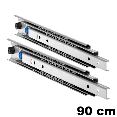 Immagine di guide accuride 5321 heavy cm. 90 zinc. telescopiche  90 kg.                                                                                           