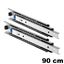 Immagine di guide accuride 5321 heavy cm  90 zincato telescopiche  80/ 90 kg                                                                                           
