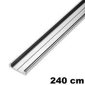 Immagine di guide accuride da0115rc binari cm 240 lineari s/fori - 18/130 kg                                                                                           