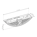 Immagine di giunzioni clamex lc p-16 x 17 cf 1000 pz x pannello interno 17 mm                                                                                           
