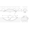 Immagine di giunzioni clamex lc p-16 x 17 cf 1000 pz x pannello interno 17 mm                                                                                           