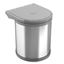 Immagine di pattumiere rotanti autom. acc. 11 lt. inox l    p    h 32                                                                                           
