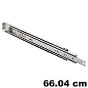 Immagine di guide accuride 9301e max heavy cm  66.04 zinc. telescopiche 264 kg                                                                                           