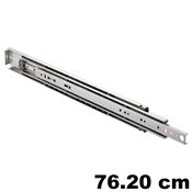 Immagine di guide accuride 9301e max heavy cm  76.20 zinc. telescopiche 258 kg                                                                                           