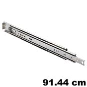 Immagine di guide accuride 9301e max heavy cm  91.44 zinc. telescopiche 248 kg                                                                                           
