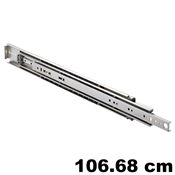 Immagine di guide accuride 9301e max heavy cm 106.68 zinc. telescopiche 228 kg                                                                                           