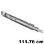 Immagine di guide accuride 9301e max heavy cm 111.76 zinc. telescopiche 218 kg                                                                                           