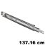 Immagine di guide accuride 9301e max heavy cm 137.16 zinc. telescopiche 196 kg                                                                                           