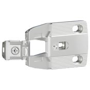 Immagine di ali cerniere top 3000 semplici  0/180° nich. c/molla nodo esterno                                                                                           