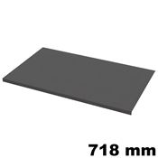 Immagine di divisori conero fondo piano mm 425x 718 grey floccato c/bordo                                                                                           