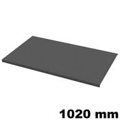 Immagine di divisori conero fondo piano mm 425x1020 grey floccato c/bordo                                                                                           