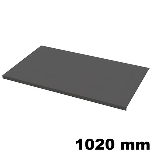 Immagine di divisori conero fondo piano mm 425x1020 grey floccato c/bordo                                                                                           