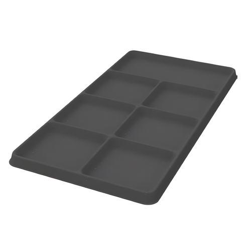 Immagine di divisori conero porta cravatte mm 425x 223 grey floccato                                                                                           