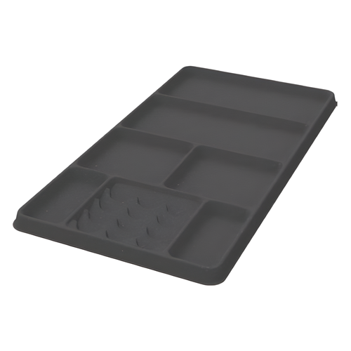 Immagine di divisori conero porta gioielli mm 425x 223 grey floccato                                                                                           