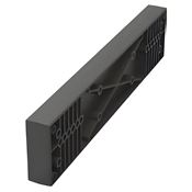 Immagine di guide conero distanziale mm 450 nero                                                                                            