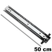 Immagine di guide accuride 5343 interlock cm  50 zincato portata  90/100 kg                                                                                           