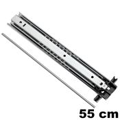 Immagine di guide accuride 5343 interlock cm  55 zincato portata  85/ 95 kg                                                                                           