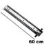 Immagine di guide accuride 5343 interlock cm  60 zincato portata  75/ 85 kg                                                                                           