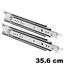 Immagine di guide accuride 3306 mm  356 zincato lock-in/detent out                                                                                           