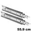 Immagine di guide accuride 3306 mm  559 zincato lock-in/detent out                                                                                           