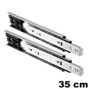 Immagine di guide accuride 3832 tr push cm  35 zincato telescopiche 45 kg.                                                                                           
