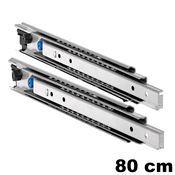 Immagine di guide accuride 5321 heavy cm  80 zincato telescopiche 100 kg                                                                                           