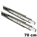 Immagine di guide accuride 5321 ec soft cm  70 zincato ammortizzata portata 85/100k                                                                                           