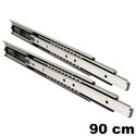 Immagine di guide accuride 5321 ec soft cm  90 zincato ammortizzata portata 70/85kg                                                                                           
