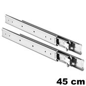 Immagine di guide accuride 3630 cm  45 zincato bidirezionali estr. totale                                                                                           