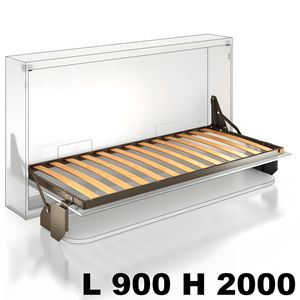 Immagine di reti letti orizzontale desk  900 x 2000 x letti orizzontali                                                                                           