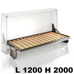 Immagine di reti letti orizzontale desk 1200 x 2000 x letti orizzontali                                                                                           