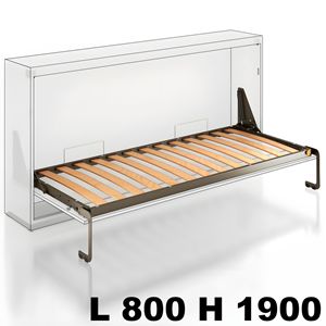 Immagine di reti letti spirit  800 x 1900 x letti orizzontali                                                                                           