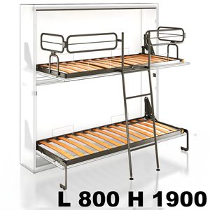 Immagine di reti letti tagadà spirit  800 x 1900 x letti castello c/scaletta                                                                                           