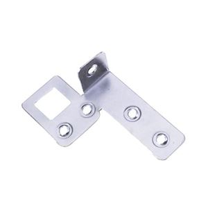 Immagine di lastrine pensili scentrate dx zinc.                                                                                            