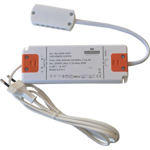 Immagine di alimentatori 24v dc  50w-12 out md c/distributore 12 vie                                                                                           