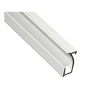 Immagine di profili strip led reflex c/cov cm. 300 argento incasso c/schermo opalino                                                                                           
