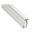 Immagine di profili strip led reflex c/cov cm. 300 argento incasso c/schermo opalino                                                                                           