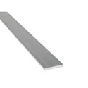 Immagine di profili strip led ginevra piattina 10x2 x vetro mm. 6 - mt. 6                                                                                           